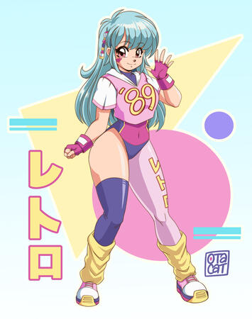 Original character Retro Girl Natsu